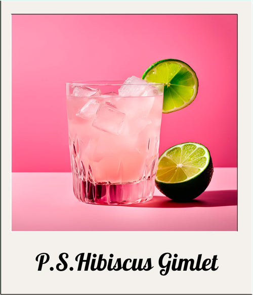 Hibiscus Gimlet