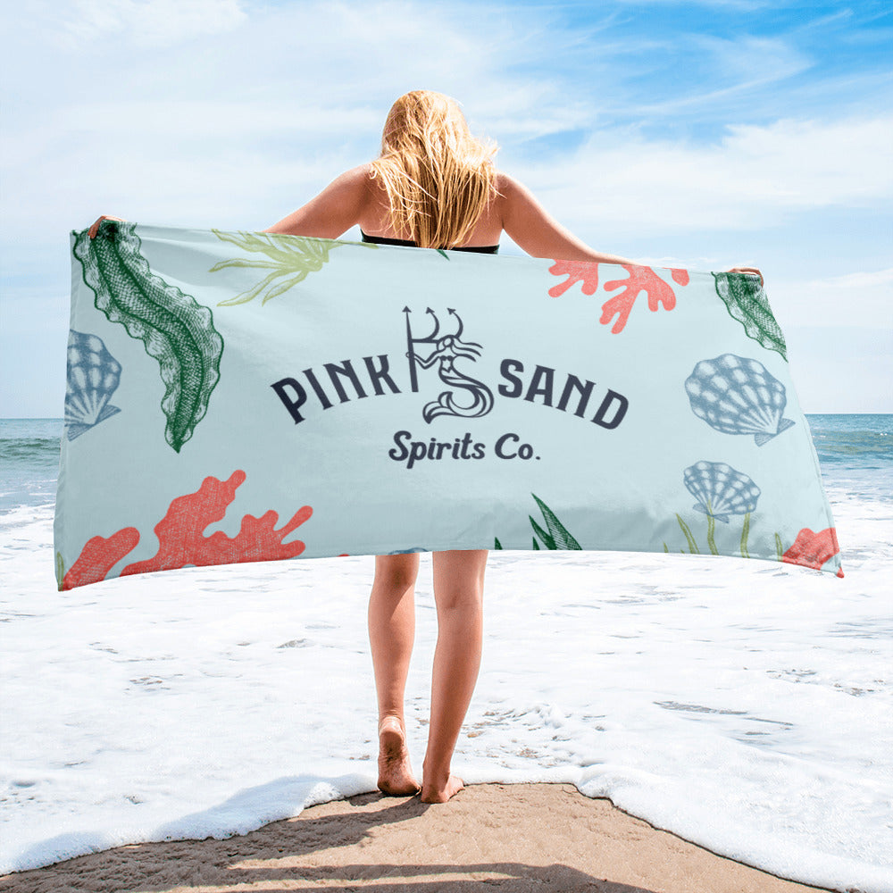 Pink Sand Beach Towel