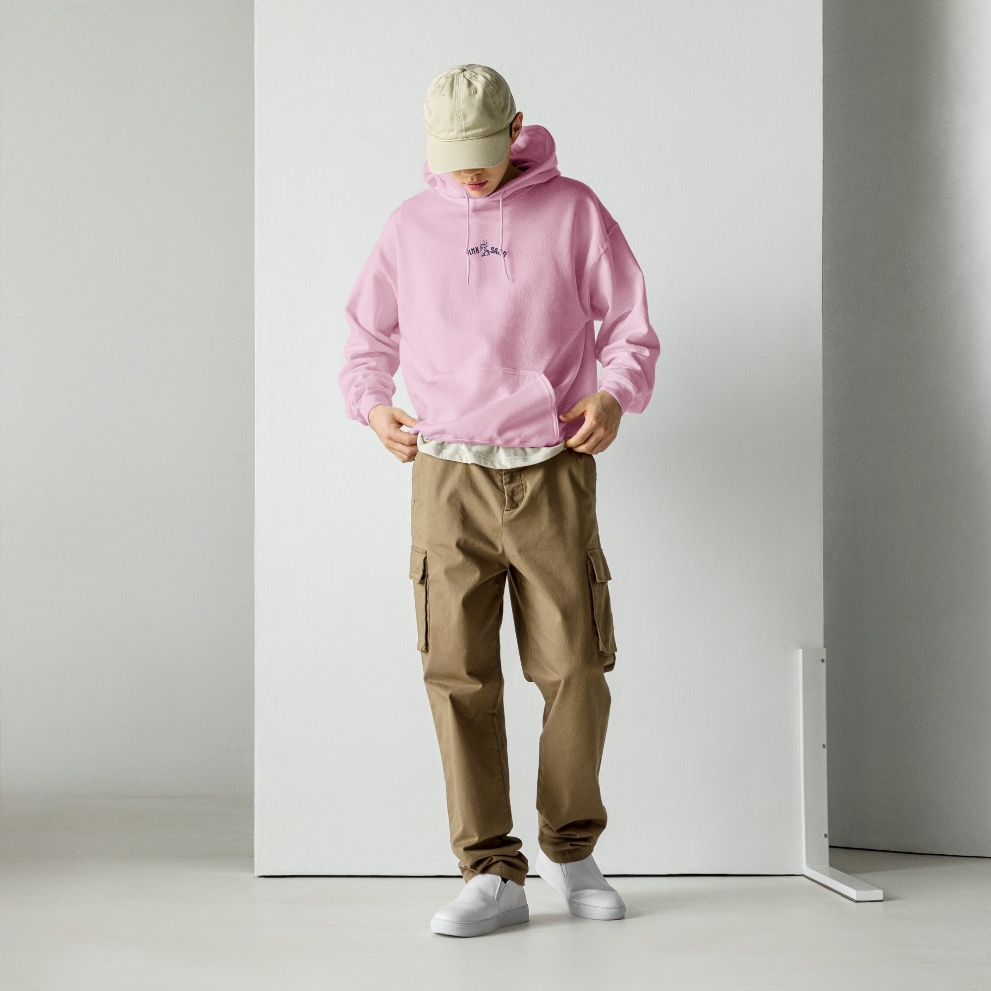 Pink Sand Harbour Island Coordinates Hoodie